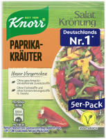 Knorr Salatkrönung Paprika-Kräuter Dressing Beutel 5er-Pack 45 g